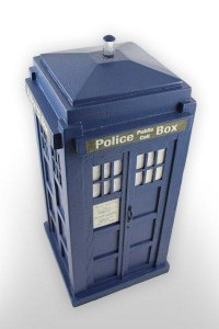 british police call box custom cremation urn view 3