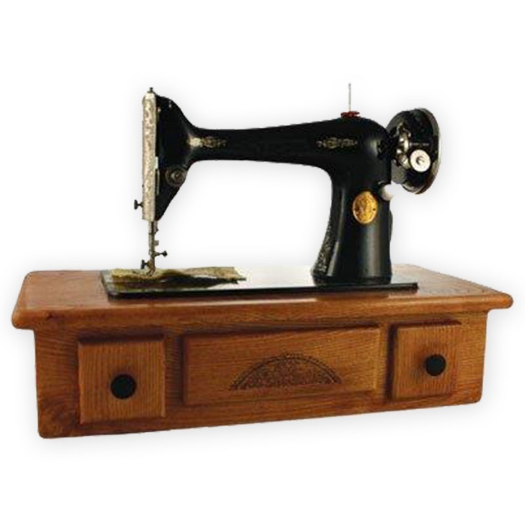Custom Urn: Sewing Machine