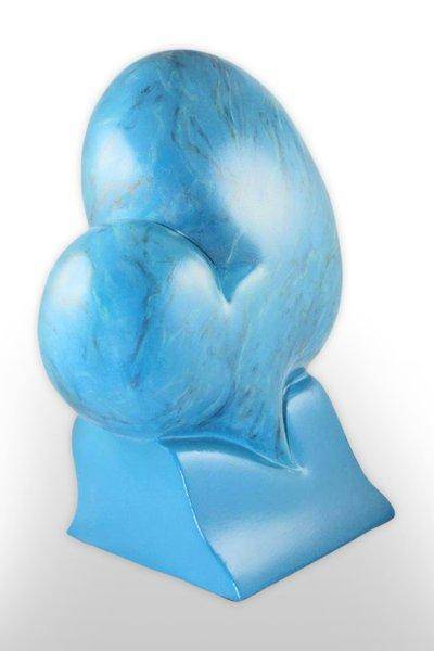 Hearts of Blue Urn