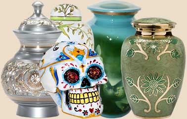 Elegant Metal Cremation Urns for Ashes | Une Belle Vie