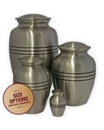 Dignity Pewter Metal Urn - View 1