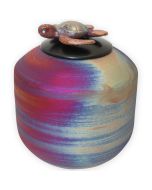 Honu Ceramic Urn - View 1 (Medium)