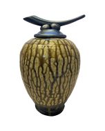 Tribal Ceramic Urn - View 1