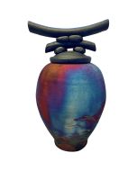 Savannah Sky Ceramic Urn - View 1