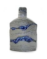 Cobalt Ceramic Urn - View 1