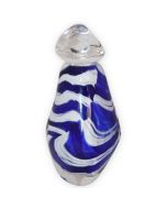 Precious Gem Glass Keepsake Urn - View 1 (Blue/Cobalt)