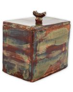 Rosso Mattone Ceramic Urn - View 1