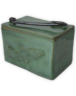 Hooked on Fishing Ceramic Urn - View 1