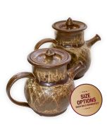 Just a Little Teapot Ceramic Urn - View 1 (Small and Large)