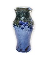 Freedom Dragonfly Ceramic Urn - View 1