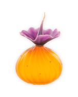 Iris Gold Glass Urn - View 1