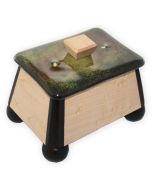 Evergreen Wooden Keepsake Urn - View 1