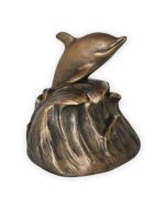 Delphinus Bronze Keepsake Urn - View 1