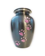 Bling! Pawsitive Reflection Pet Urn (Rose/Pink) - View 1