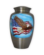Patriot Metal Urn - View 1