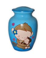My Little Monkey Metal Urn - View 1