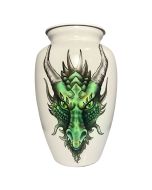 Draco Dragon Metal Urn - View 1