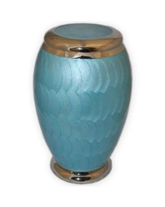 Celebration Aqua Metal Urn - View 1