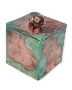 Splendor Raku Ceramic Urn - View 1