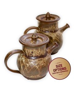 Just a Little Teapot Ceramic Urn - View 1 (Small and Large)