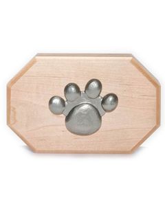 Pewter Paw Pet Urn - View 1