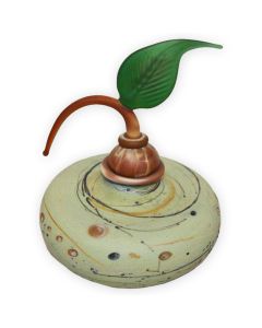 Pistachio Glass Keepsake Urn - View 1