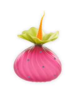 Ruby Rose Glass Urn - View 1