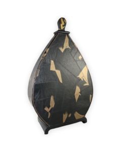 Dakota  Faux Leather Urn - View 1