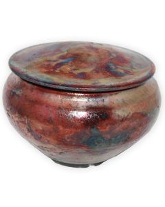 Aurora Borealis Ceramic Urn - View 1