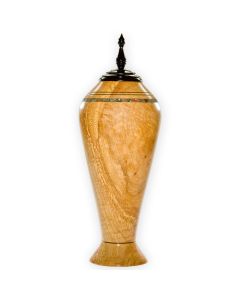 Majestic Maple Wooden Urn - View 1