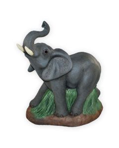 Kenya Elephant Urn - View 1