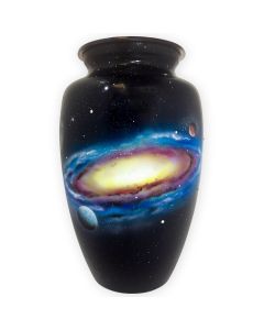 Final Frontier Metal Urn - View 1