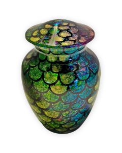 My Pretty Mermaid Small Metal Urn - View 1